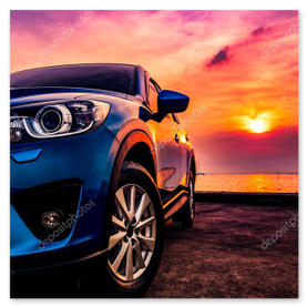 Auto in evidenza – SUV blu